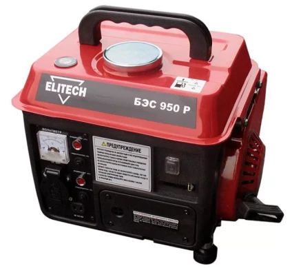 Бензогенератор Elitech БЭС 950 Р купить в Новом Уренгое