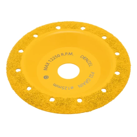 Чашка твёрдосплавная зачистная,125 мм, Наклонная, мелкое зерно #32// Denzel 72979 купить в Новом Уренгое