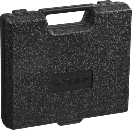 Набор ЗУБР &quot;ЭКСПЕРТ&quot;: Отвертка реверсивная с магнитным битодержателем и отсеком для бит в рукоятке, Cr-V, 130 предметов 25237-H129 купить в Новом Уренгое