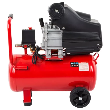 Компрессор воздушный MTX 58003, DC1500L/24, 1,5 кВт, 24 л, 210 л/мин купить в Новом Уренгое