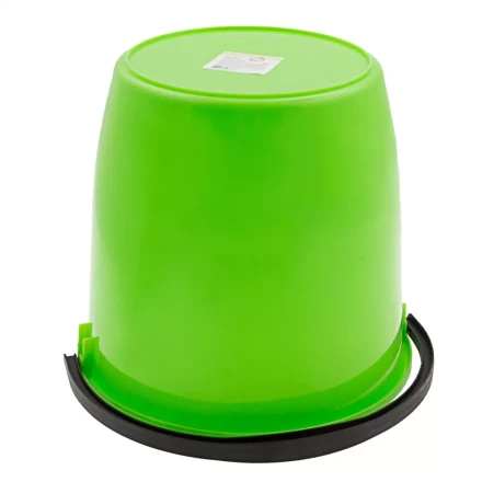 Ведро пластмассовое круглое 13 л, с крышкой, Light Elfe 92940 купить в Новом Уренгое