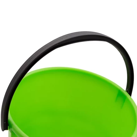 Ведро пластмассовое круглое 13 л, с крышкой, Light Elfe 92940 купить в Новом Уренгое