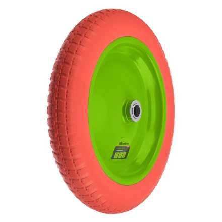 Колесо полиуретановое Сибртех 3.00-8, длина оси 80 мм, подшипник 20 мм, 689795 купить в Новом Уренгое