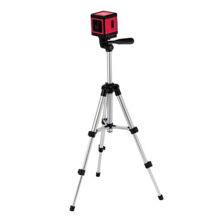 Лазерный уровень MTX XQB GREEN Pro SET 350195, 20 м, зеленый луч, батарейки, штатив купить в Новом Уренгое