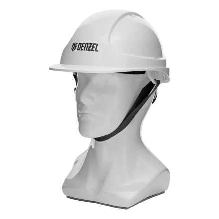 Каска защитная ударопрочная Denzel 89204, ABS/PC, плавная регулировка, модель «Форвард» (К-05),белая купить в Новом Уренгое