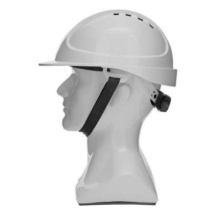Каска защитная ударопрочная Denzel 89204, ABS/PC, плавная регулировка, модель «Форвард» (К-05),белая купить в Новом Уренгое