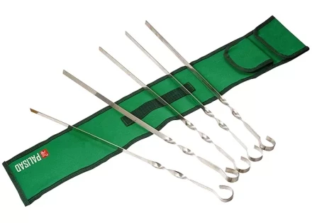 Шампуры с чехлом 45 см 6 шт PALISAD Camping 69573 купить в Новом Уренгое