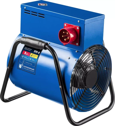 Пушка тепловая круглый корпус ЗТП-9 серия ПРОФЕССИОНАЛ купить в Новом Уренгое