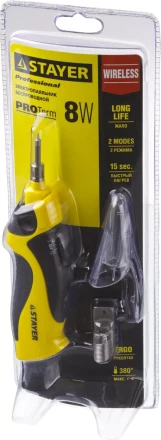Паяльник STAYER &quot;PROFESSIONAL&quot; беспроводной, 4.5В, 8Вт 55409 купить в Новом Уренгое