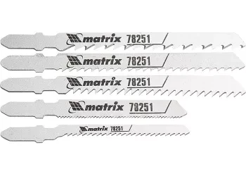 Набор полотен для электролобзика универсальный 5шт MATRIX Professional 78251 купить в Новом Уренгое