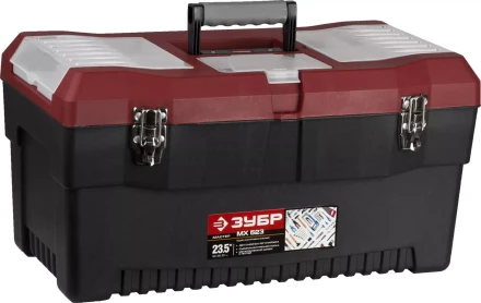 Ящик ЗУБР &quot;МАСТЕР&quot; пластиковый для инструмента, 597x342x321мм (23,5&quot;) 38325_z01 купить в Новом Уренгое