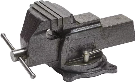 Тиски ЗУБР &quot;ЭКСПЕРТ&quot; индустриальные поворотные, 150мм 32703-150 купить в Новом Уренгое