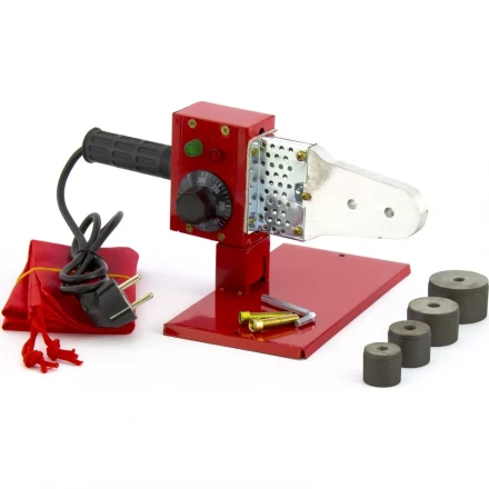 Аппарат для сварки пластиковых труб KW 600 600 Вт 300 °C 20-25-32-40 мм блистер KRONWERK 94212 купить в Новом Уренгое