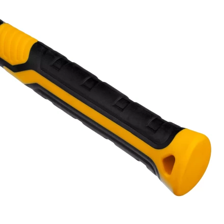 Киянка резиновая, 450 г, черная, фибергласовая рукоятка c TPR покрытием Denzel 11144 купить в Новом Уренгое