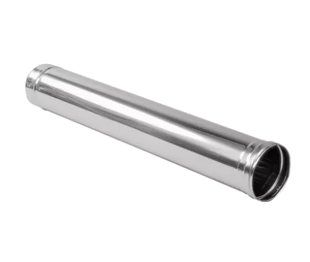 Труба отвода отраб. газов  из нерж.стали 1 м(диаметр 120 мм) для теплогенераторов BALLU EC, VERTIGO купить в Новом Уренгое