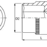 Головка торцевая 3/8"DR 22 мм S04H3122 Jonnesway 48023 купить в Новом Уренгое