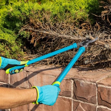 Сучкорез прямого реза Palisad 605987, 610 мм, двухрычажный механизм, двухкомпонентные рукоятки, LUXE купить в Новом Уренгое