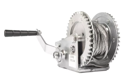 Лебедка ручная TOR ЛН-1200 (LHW) г/п 0,5 т длина троса 10 м (серия G) 113052 купить в Новом Уренгое