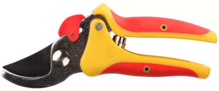 Секатор GRINDA &quot;МИНИ&quot; с 2-комп. ручками, увеличенный захват, макс. диаметр реза - 10мм, 180мм 8-423291 купить в Новом Уренгое