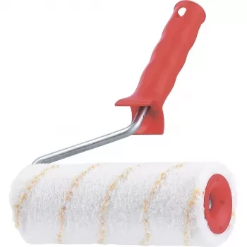 Валик  &quot;МИКРОФИБРА&quot;, с ручкой 8мм, 250 мм, ворс 12 мм, D - 48 мм, D ручки - 8 мм, полиакрил  MATRIX 80773 купить в Новом Уренгое