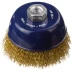 DEXX. Щетка чашечная для УШМ, витая стальная латунированная проволока 0,3мм, 100ммхМ14 35103-100 купить в Новом Уренгое