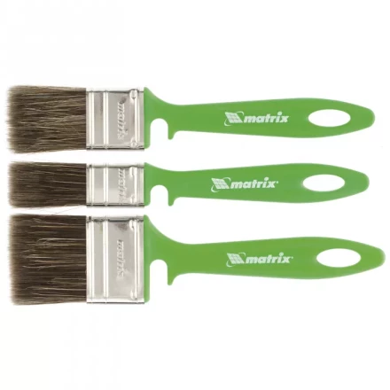 Набор кистей Работы по дереву 25 мм 35 мм 50 мм Color Line пластик Matrix 83379 купить в Новом Уренгое