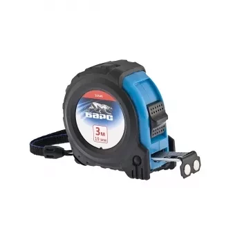 Рулетка Вектор 3 м х 19 мм, утолщенное полотно, магнитный зацеп, обрезиненный корпус  БАРС 32540 купить в Новом Уренгое