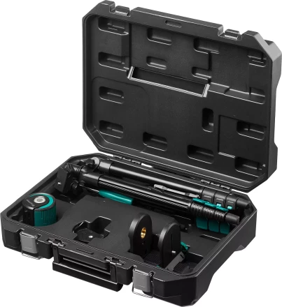 Нивелир лазерный линейный с держателем HC-1 и элевационным штативом ST-110 (35-110см), в кейcе, KRAFTOOL 34700-4 купить в Новом Уренгое