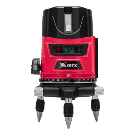 Лазерный уровень MTX CRX-30G, 30 м, зеленый луч, батарейки, резьба 5/8" 35032 купить в Новом Уренгое