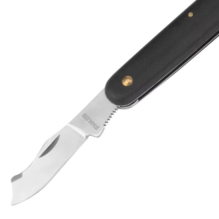 Нож садовый Palisad, 165 мм, складной, окулировочный, пластиковая рукоятка, 790547 купить в Новом Уренгое