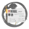 Шнур сетевой Denzel Energy Series, ПВС, 1,5 м, 3 x 1 мм, с неразборной вилкой, черный, 3 м, 37663 купить в Новом Уренгое