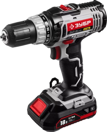 Дрель-шуруповерт 2 АКБ ДШЛ-181 КН серия СТАНДАРТ купить в Новом Уренгое