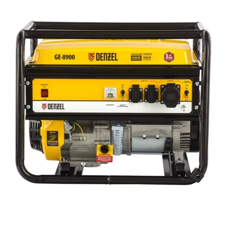 Генератор бензиновый DENZEL GE 8900 94639 купить в Новом Уренгое
