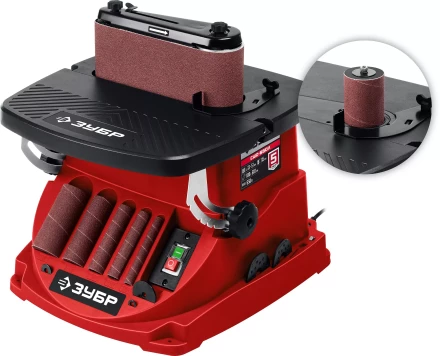 ЗУБР d 13, 19, 26, 38, 51 x 115, 650 Вт, осцилляционный шпиндельный шлифовальный станок (СШО-650Л) купить в Новом Уренгое