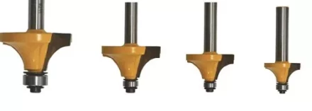 Набор фрез для декоративного применения хвостовик 8 мм 4 штуки 46613 купить в Новом Уренгое