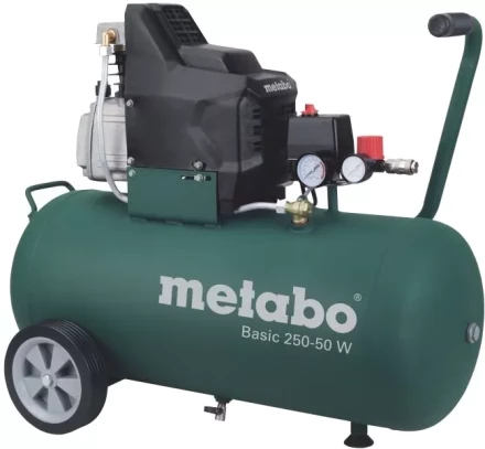 Компрессор масляный поршневой прямой привод Metabo Basic 250-50 W купить в Новом Уренгое