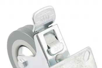 Колесо поворотное с тормозом d-75мм крепление  платформенное СИБРТЕХ 68720 купить в Новом Уренгое