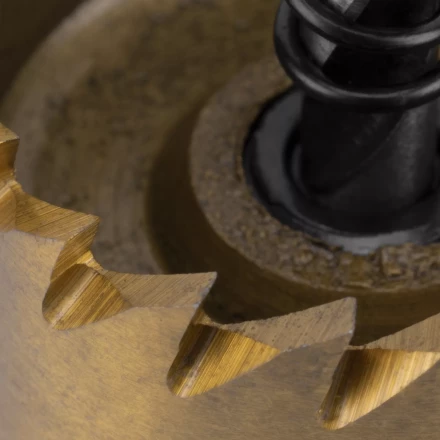 Коронка по металлу HSS, 32 мм, нитридтитановое покрытие Denzel 724109 купить в Новом Уренгое