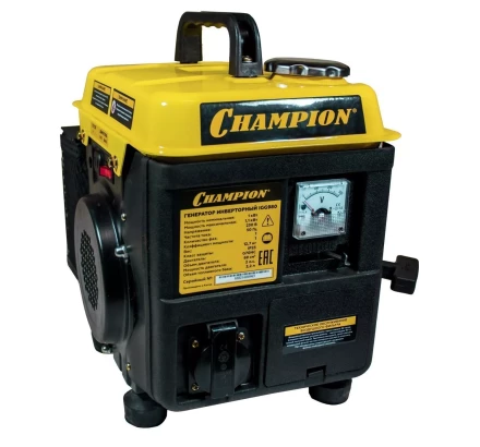 Бензогенератор инверторный CHAMPION IGG 980 купить в Новом Уренгое