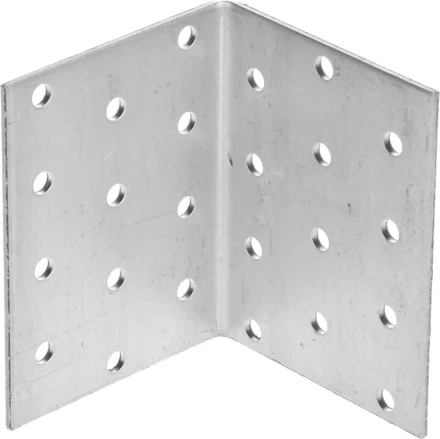 Крепежный угол ЗУБР &quot;МАСТЕР&quot; равносторонний, 80х60х60мм, 20шт 310205-080-060 купить в Новом Уренгое