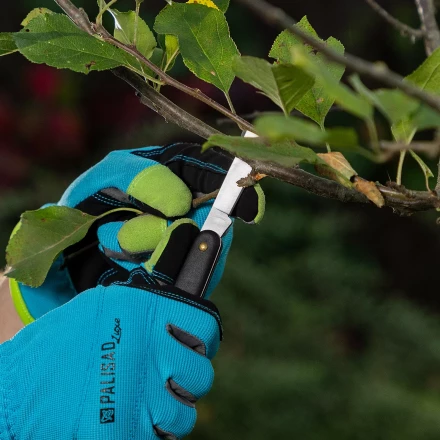 Нож садовый Palisad, 165 мм, складной, копулировочный, пластиковая рукоятка, 790557 купить в Новом Уренгое