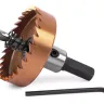 HSS-TiN коронка MESSER 50мм с центр. сверлом и толкающей пружиной для  лист. материала  до 2 мм ц/х купить в Новом Уренгое