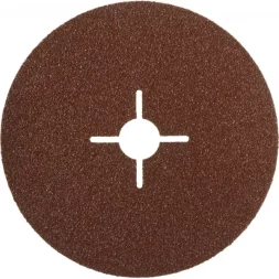 Круг шлифовальный ЗУБР "ПРОФИ" фибровый, для УШМ, P60, 150х22мм, 5 листов 35585-150-060