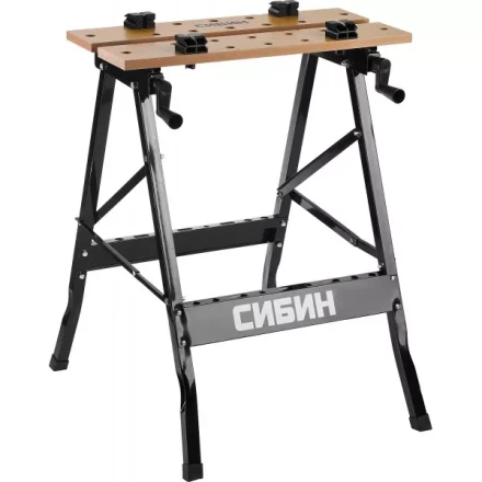 Верстак столярный СИБИН складной, 605х635х780 мм 38723 купить в Новом Уренгое