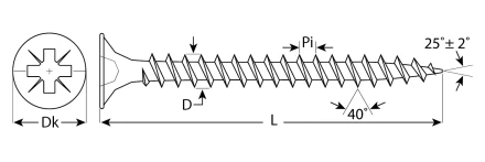 Саморезы СУ-Б универсальные белый цинк коробка серия МАСТЕР купить в Новом Уренгое