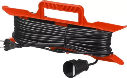 Удлинитель электрический &quot;MAXElectro&quot; на рамке, 20 м, 1 гнездо, STAYER 55018-20 купить в Новом Уренгое