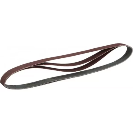 Лента ЗУБР &quot;МАСТЕР&quot; шлифовальная универсальная бесконечная для ЗШС-330, основа-х/б ткань, 25х762мм, Р120, 3шт 35547-120 купить в Новом Уренгое