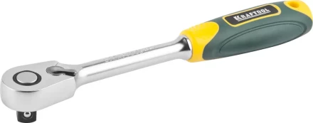 Трещотка для торцовых головок KRAFTOOL &quot;PRO&quot;, Сr-V сталь, 60 зубцов, 1/2&quot; 27794-1/2_z02 купить в Новом Уренгое