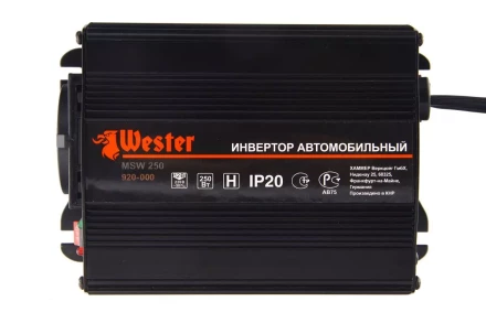 Автомобильный инвертор WESTER MSW250 купить в Новом Уренгое