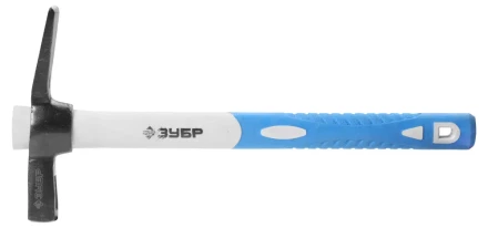 Молоток-кирочка ЗУБР  каменщика с фиберглассовой двухкомпонентной обратной рукояткой, 400г 20155-400_z01 купить в Новом Уренгое